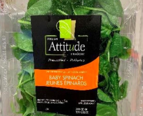 Fresh Attitude Spinach Salmonella Recall