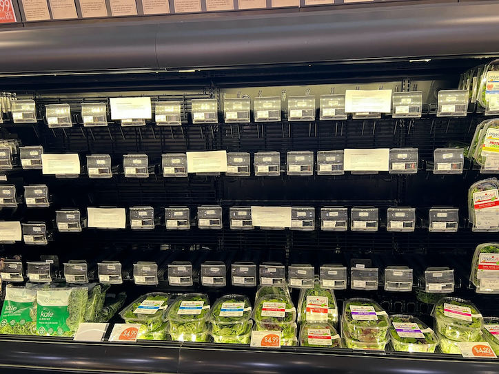 Fresh Express Salad Listeria Recall