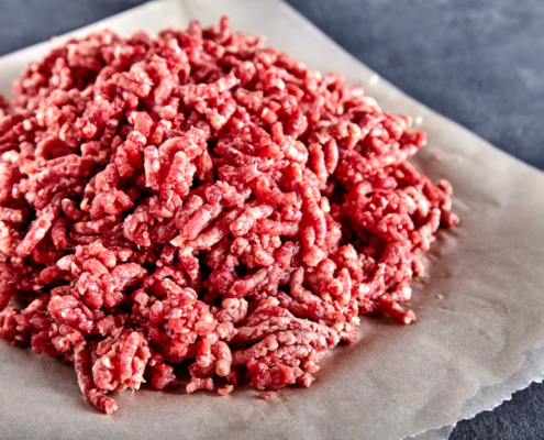 Salmonella, ground beef