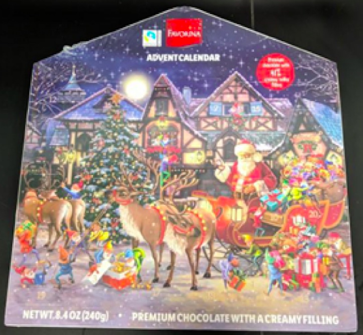 Advent Calendars Sold at LIDL Recalled for Salmonella