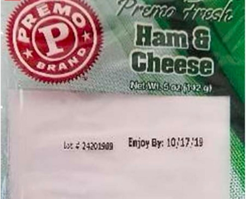 Listeria Lawyer Premo ham& cheese sandwiches