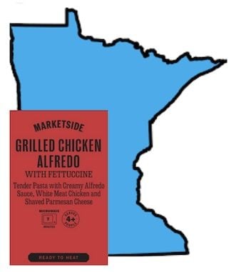 MN Walmart storrs that sold chicken Alfredo recalled for Listeria
