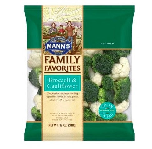 Mann Listeria recall broccoli & cauliflower