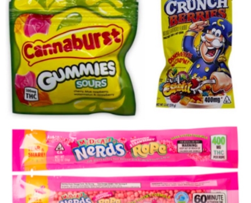 THC in cereal, cookies and candy