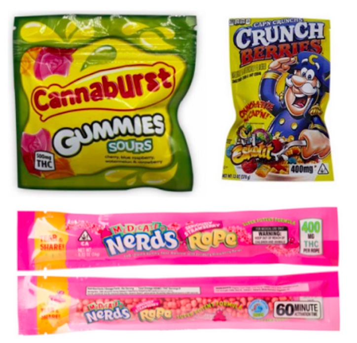 FDA: Beware THC Products with Copycat Packaging