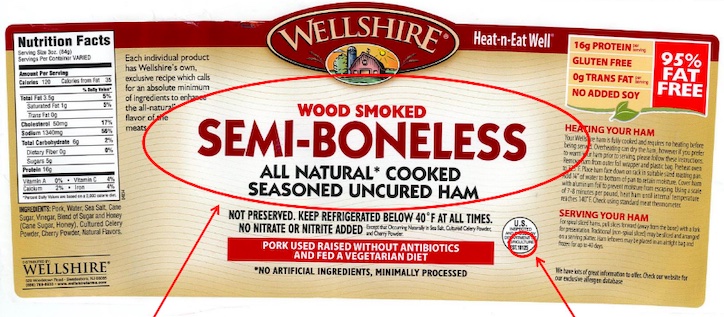 Wellshire ham Listeria re call semi-boneless