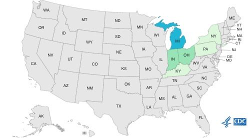 Wendy's E. coli Outbreak six states