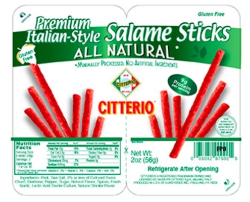 salami recall Citterio salame sticks sold at trader joe's recalled for Salmonella